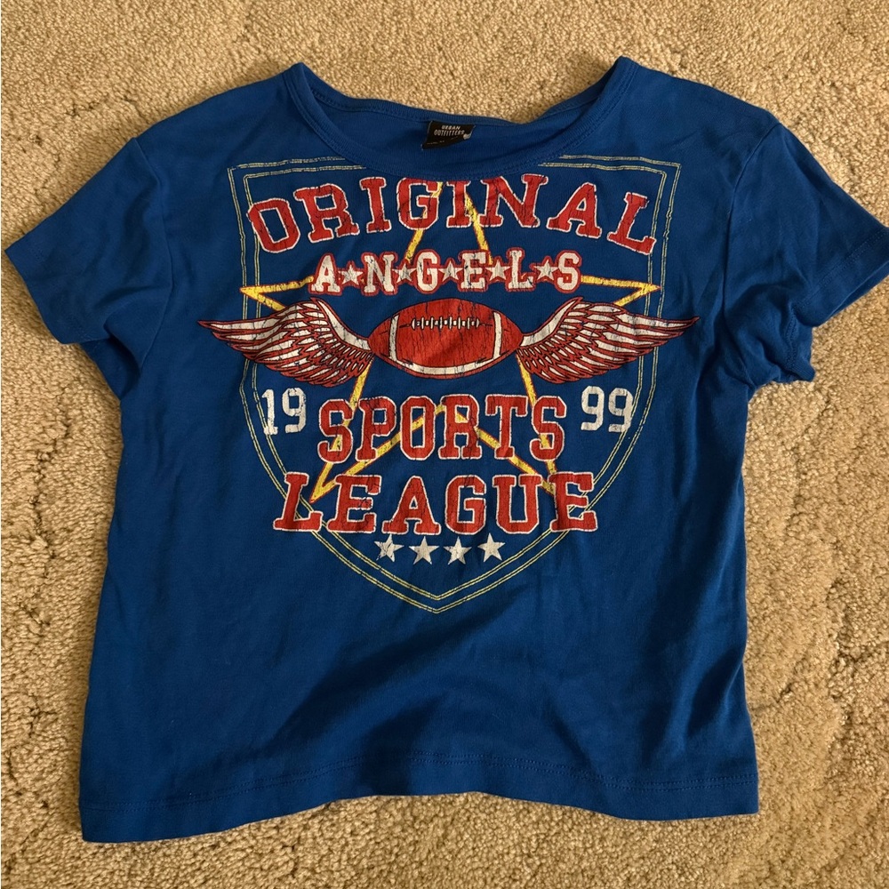 Urban Outfitters Blue Sports  T-Shirt